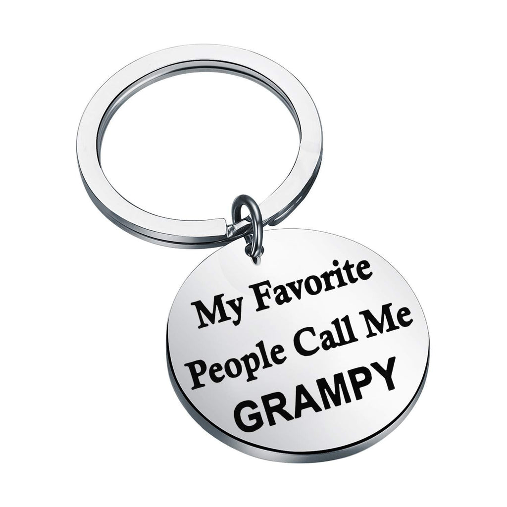 [Australia] - LBSBO Father's Day gift Grampy Gift My Favorite People Call Me Grampy Keychain Grandpa Gift Grandfather Gift Call Me Grampy K 