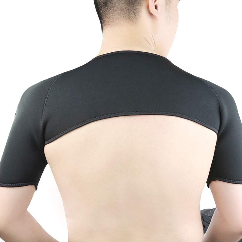 [Australia] - Shoulder rest for men and women, support for shoulder compression. Breathable sports shoulder pad. Warm, elastic shoulder protection for personal hygiene(M) M 