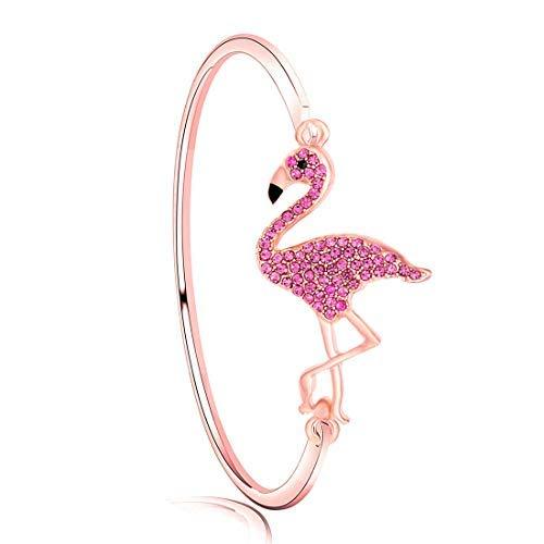 [Australia] - Be a Flamingo in a Flock of Pigeons Bracelet Flamingo Bracelet Positivity Be Yourself BFF Gift braceletRG 