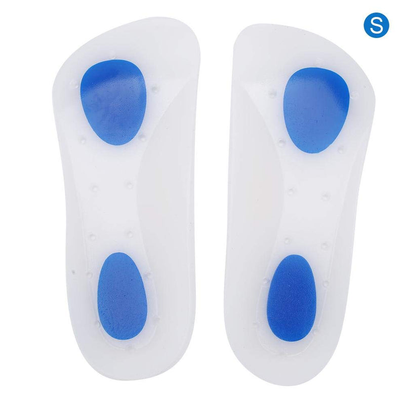 [Australia] - Metatarsal Pads, Gel Pad for Women and Men, Silicone Sports Shock Absorption Insole Pain Relief Flat Feet Correction Foot Pad(S) S 