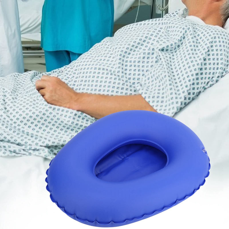 [Australia] - Raguso Good Air Permeability Bed Pan Resistant to Tortuosity Patient Care Bedpan PU material for Patients for Fractured for Elderly Bedridden 