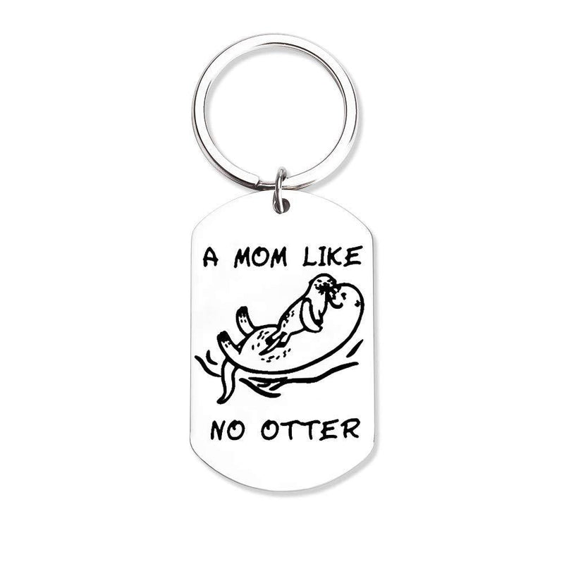 [Australia] - FOTAPP New Mom Gift A Mom Like No Otter Keychain Otter Gift for Mother's Day Gift 