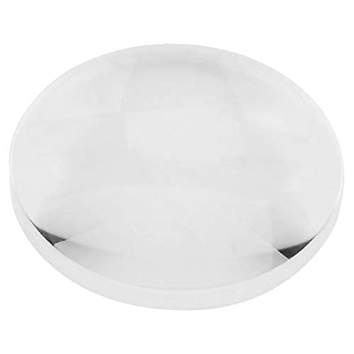 [Australia] - K9 Glass Lens Convex Lens Double K9 Optical Glass Convex Lens 100mm Focal Length Magnifying Glass Lens for Physical Optics experiment 