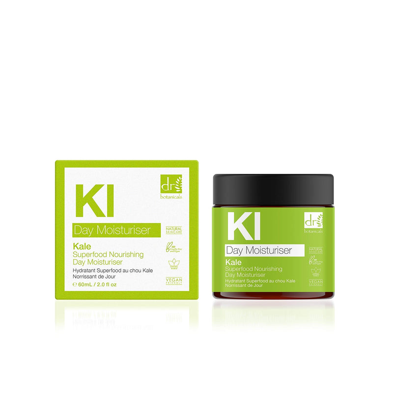[Australia] - Dr Botanicals Apothecary Superfood Nourishing Day Moisturiser with Kale, Cocoa butter, Vitamins. Promotes Collages, Reduces fine lines & Wrinkles. Natural & Vegan 60ml 