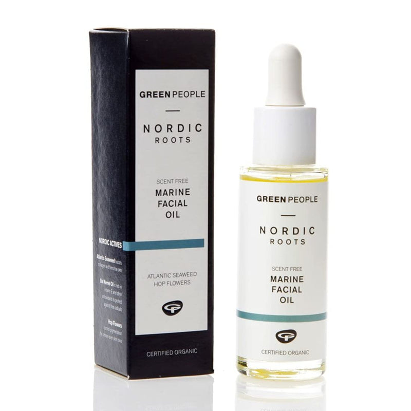 [Australia] - Green People Nordic Roots Marine Facial Oil, white, 28 ml 