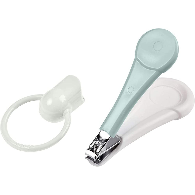 [Australia] - Beaba - Nail Clippers for Babies and Children - Nail care and manicure - Large Ergonomic Handle - Blue 