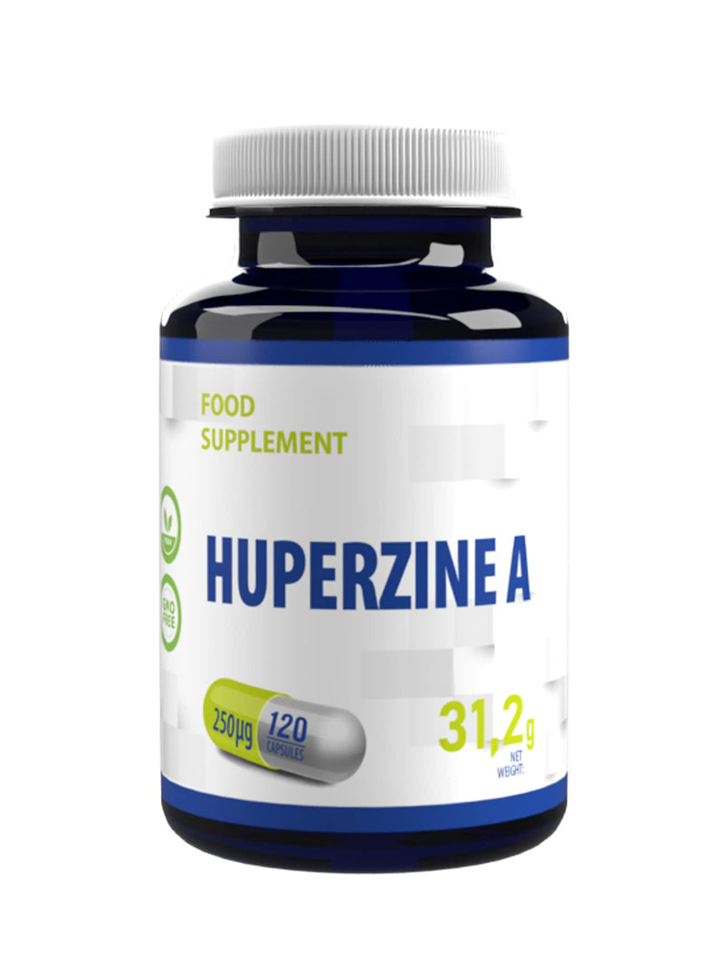 [Australia] - Huperzine A 250 mcg 120 Vegan Capsules, 3rd Party lab Tested, High Strength Supplement, Gluten and GMO Free 