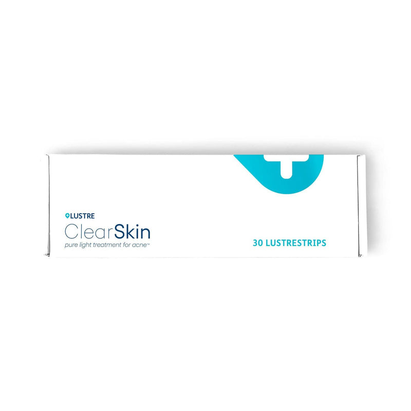 [Australia] - LUSTRESTRIPS - 30 Adhesive & pressure sensitive strips for use with LUSTRE ClearSkin Devices | Skin therapy | Hypoallergenic, easy to apply 