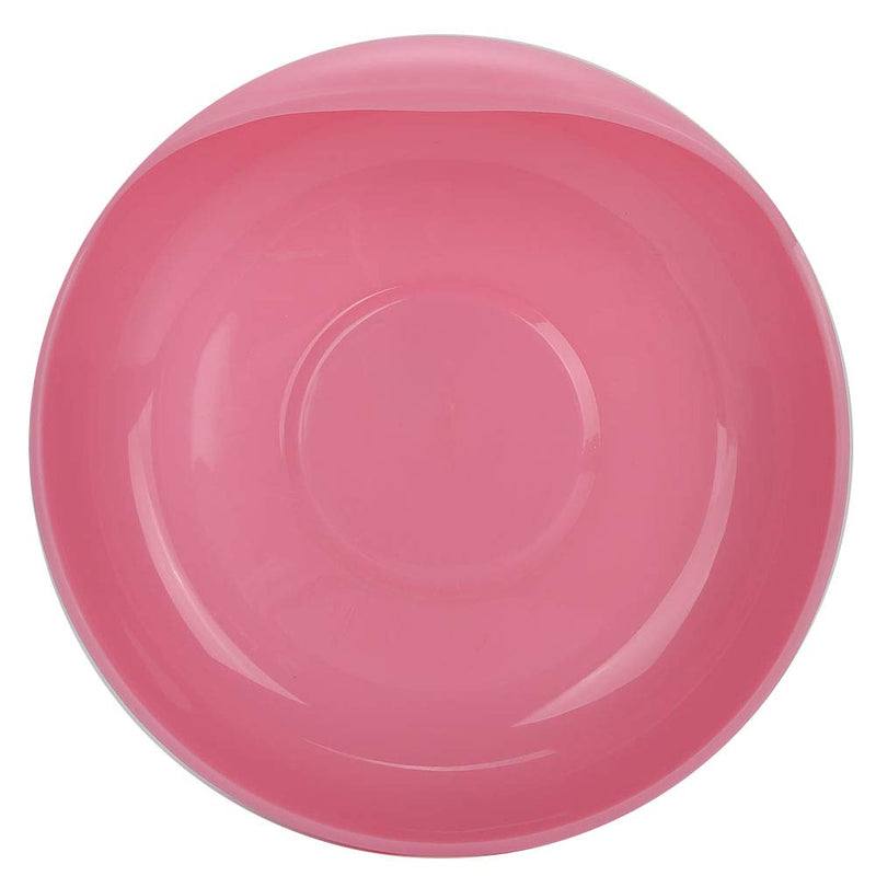 [Australia] - Spill Proof Plate, Red Non Toxic PP + Food Grade Silicone Elderly Care Eating Plate, for Elderly, Disabled, Stroke Patients and Those Unable to Handle Bowls 