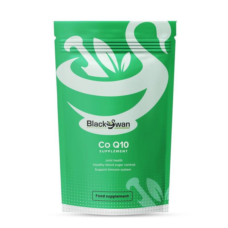 [Australia] - Black Swan Co Q10 mg Softgels - Supports Healthy Blood Pressure, Immune System, and Joint Health - Natural Antioxidant Supplement (120 Softgels) 120 Count (Pack of 1) 