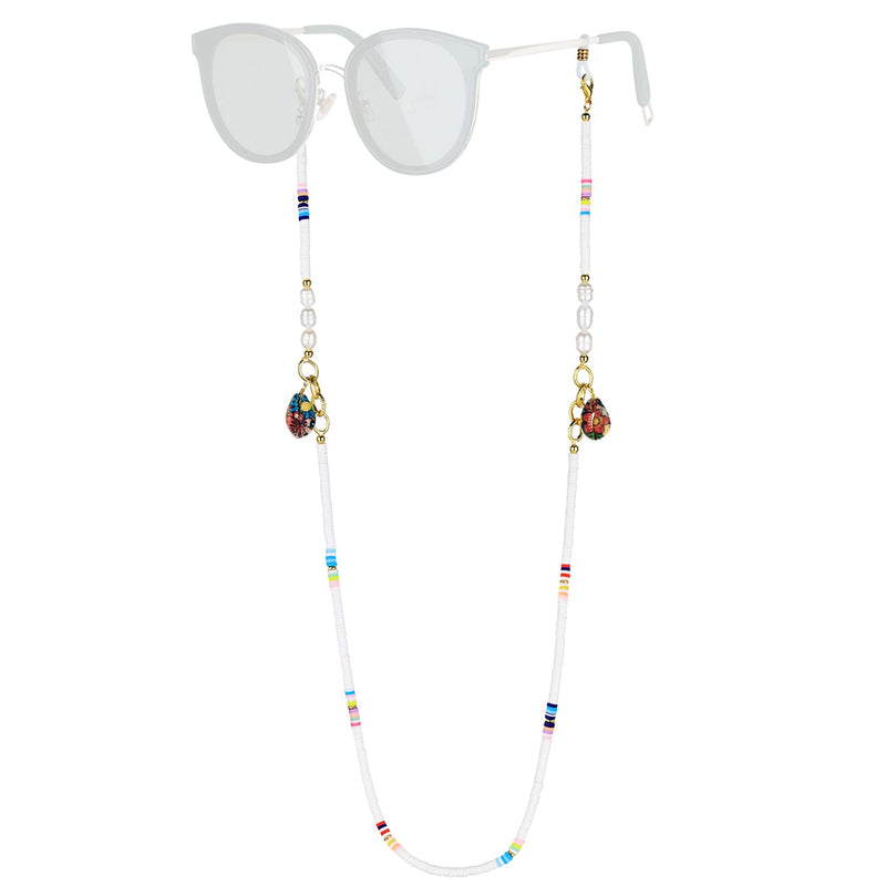 [Australia] - KELITCH Colorful Sunglasses Holder Necklace Eyeglasses Chain Necklaces Holder Cords Eyewear Retainer Holder Strape (2A) 4e 