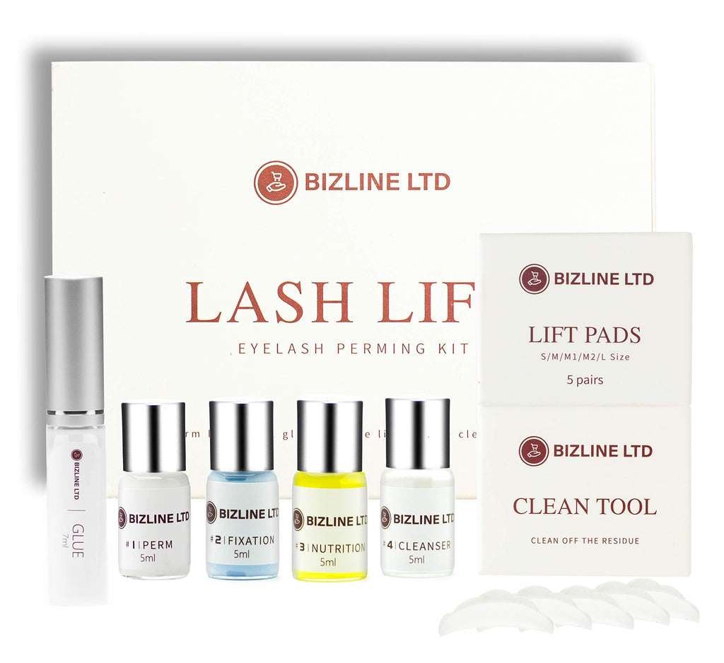 [Australia] - Eyelash Professional All in One Full Perm Lift Kit for Curling,Lifting,Semi-Permanent Lash Extension and Perming Wave with ALL Tools Suitable for Home and Salon Use. 