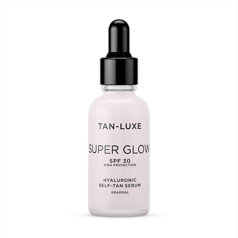 [Australia] - Tan Luxe SUPER GLOW Fake Tan Serum, SPF 30 (30 ml) Self Tanning Skin Care, Cruelty Free & Vegan Super Glow SPF 