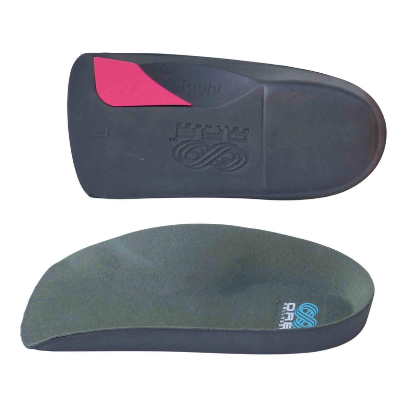 [Australia] - 3/4 High Density Rigid Deep Heel Cradle Insole Over Pronation Plantar Fasciitis Wedge Knee Pain Shin Splints. M 7-8.5 
