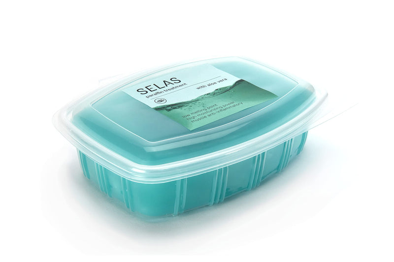 [Australia] - Aloe Vera Paraffin 1.300 ml (980 g) Selas for therapeutic and aesthetic treatment of hands and feet. 