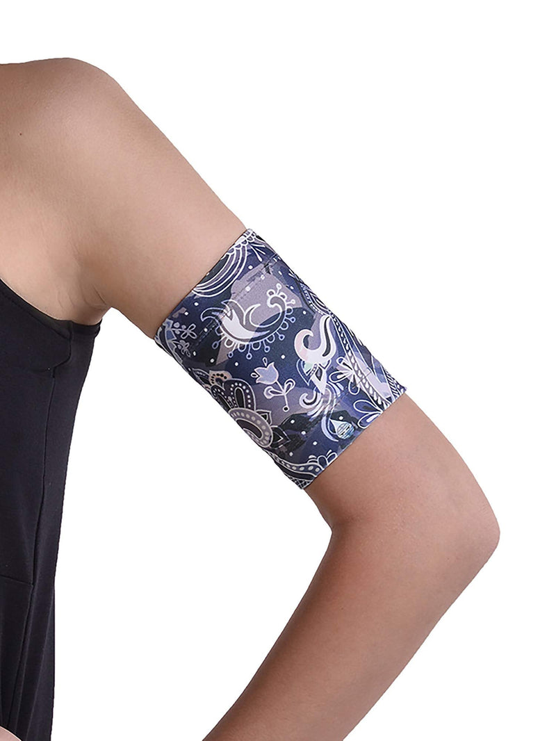 [Australia] - Dia-Band, Armband for CGM Freestyle Libre, Medtronic, Dexcom or Omnipod - Comfortable and Reusable Diabetic Armband for Glucose Sensor. (S (25-28 cm)) S ( 25-28 cm) 