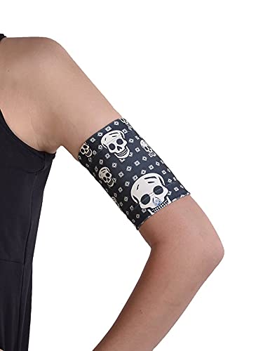 [Australia] - Dia-Band, Armband for CGM Freestyle Libre, Medtronic, Dexcom or Omnipod - Comfortable and Reusable Diabetic Armband for Glucose Sensor. (M (27-30 cm)) M (27-30 cm) 