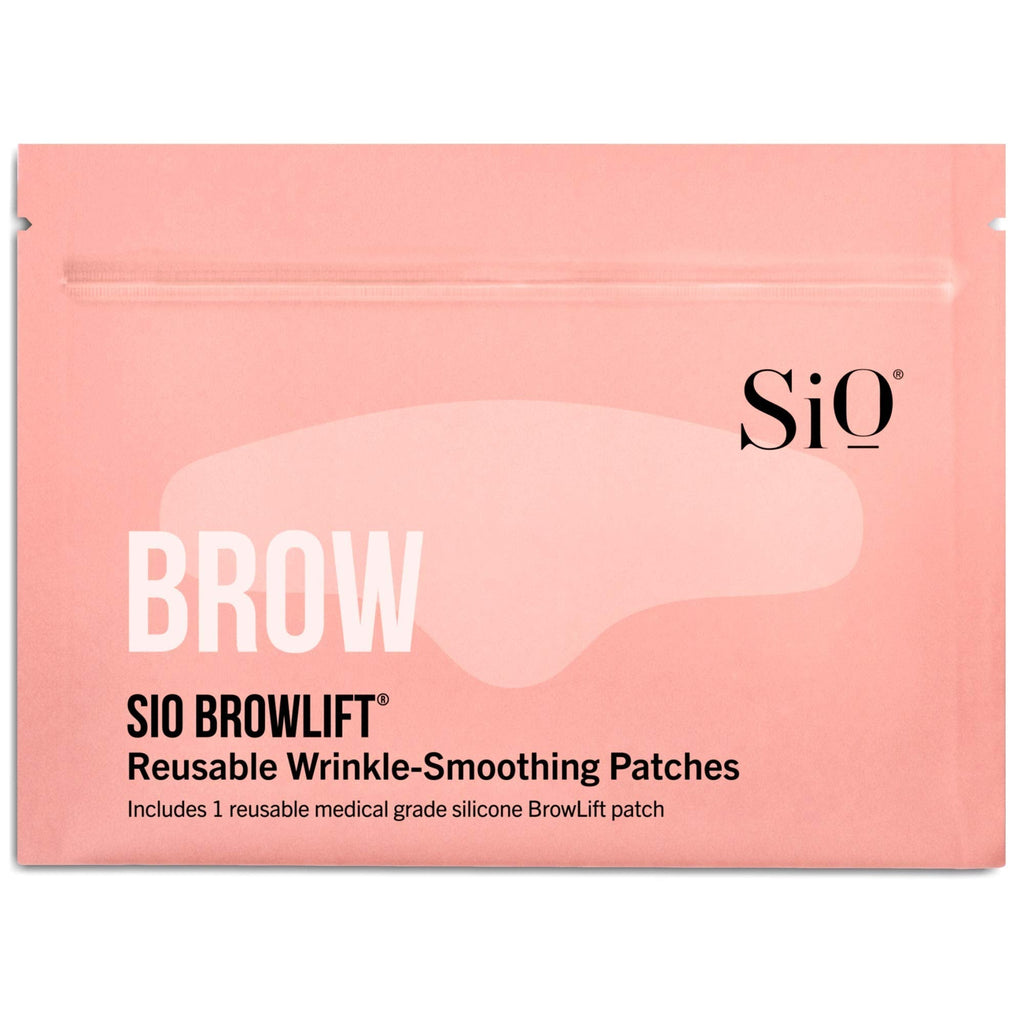 [Australia] - SiO Beauty Forehead Anti-Wrinkle Patch - Rapid Overnight Reusable Silicone Patch To Reduce Furrows, Expression Lines, And Creases BrowLift Beige 