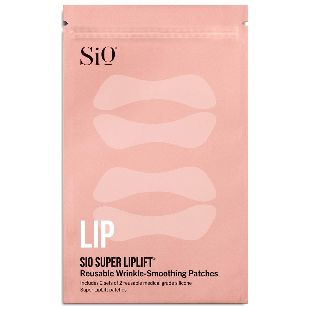 [Australia] - SiO Beauty Super Liplift | Smile & Lip Anti-Wrinkle Patches 4 Week Supply | Overnight Smoothing Silicone Patches For Lip & Smile Wrinkles And Fine Lines 4 Patch Pack 