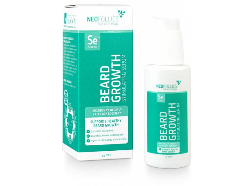 [Australia] - Neofollics Beard Growth Stimulant Serum, Stimulate Beard Growth, with Natural Scientifically Proven Ingredients, 45 ml for 1-2 months 