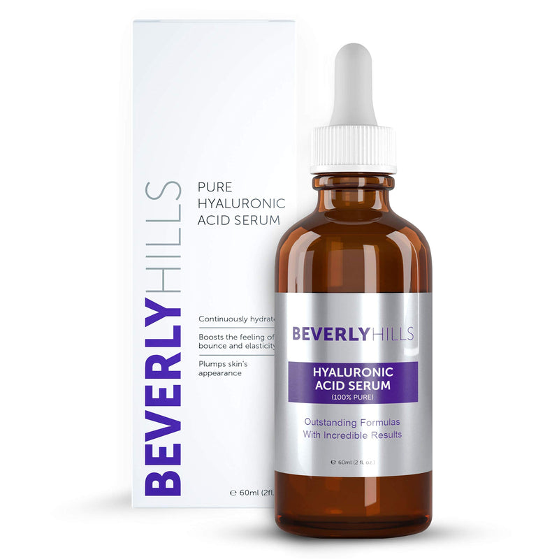 [Australia] - Beverly Hills Hyaluronic Acid Serum for Hydrating Skin and Targeting Wrinkles 60mL 