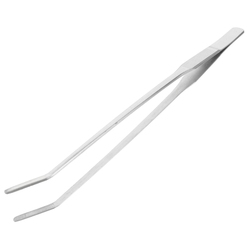 [Australia] - Balacoo Aquarium Tweezers Extra Long 10 inches, Stainless Steel Curved Tweezers 27cm Extra Long Tweezers for Fish Tank Plant Aquascape Tools, Feeding Tongs 