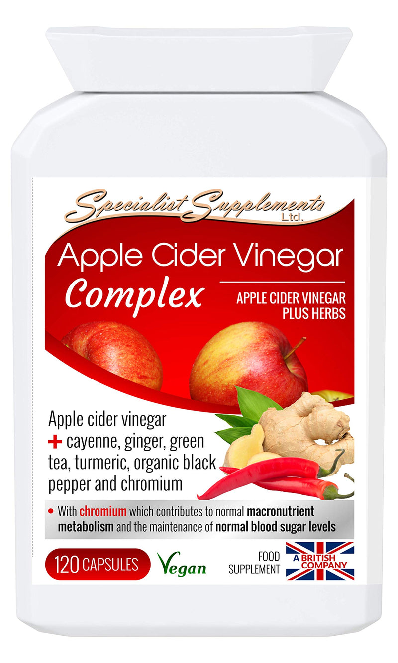 [Australia] - Specialist Supplements Apple Cider Vinegar Complex, 120 Capsules 