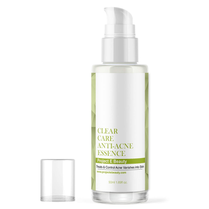[Australia] - Project E Beauty Clear Care Anti-Acne Essence | Skin Care Facial Anti Acne Pimple Gel Treatment 50ml 1.7oz 