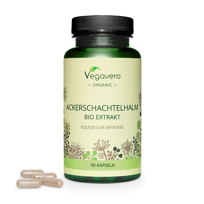 [Australia] - Horsetail 1000mg Vegavero® | 100% Organic | Natural Source of Silica | NO Additives | Hair, Skin & Nail Supplement | Equisetum Arvense Extract | 90 Vegan Capsules 