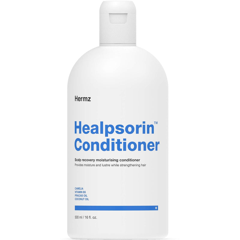 [Australia] - Healpsorin Healthy Hair Psoriasis Conditioner for Dry Scalp - Camellia Oil, Arginine, Coconut Oil & Vitamin B5 - Relieves Dandruff & Seborrheic Dermatitis Symptoms for Shiny, Flake-Free Hair 