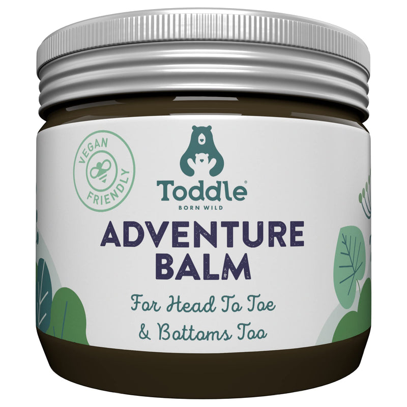 [Australia] - Toddle Baby Moisturising Adventure Balm 30ml | Made with Organic Coconut Oil, Shea Butter & Jojoba | Multi-Purpose Plant-Based Formula with Vitamin E & Natural Moisture Boosters | 100% Vegan 