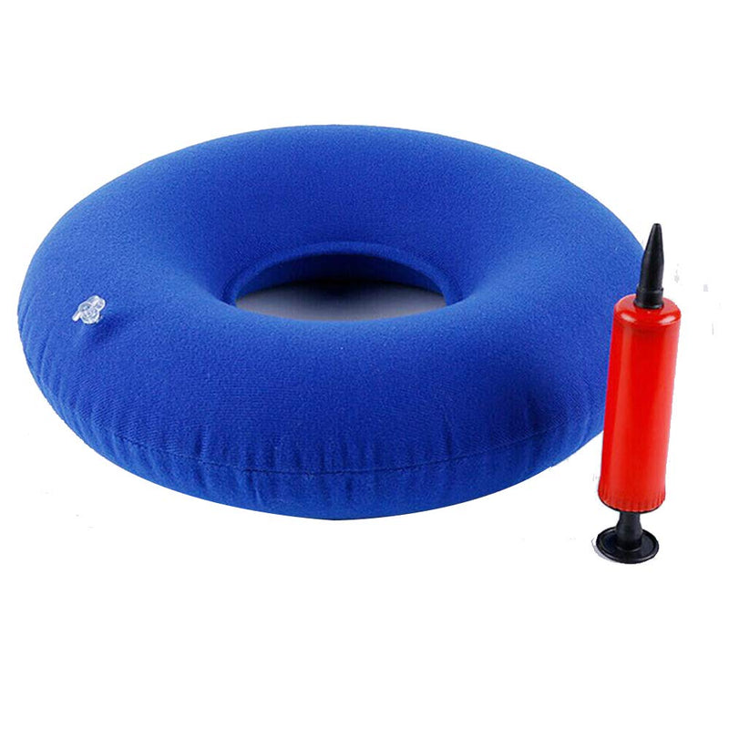 [Australia] - Seat Cushions Inflatable Seat Cushion Pillow Ring Cushion Doughnut Reduce Pressure on The User's Sciatic Nerve for Everyone (38x38) 