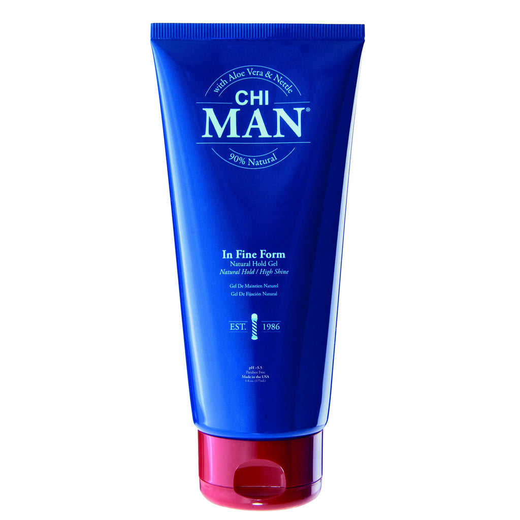 [Australia] - CHI Man In Fine Form Natural Hold Gel, 177 ml 