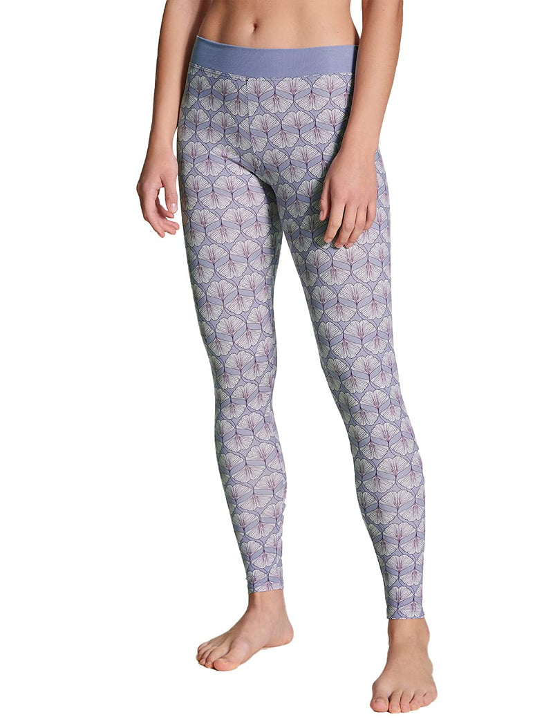 [Australia] - Calida Women's Elastic Trend Leggings M Lovely Blue 