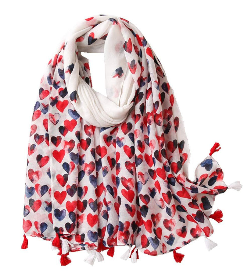 [Australia] - FAIRYGATE Women's Scarves & Wraps Ladies Scarves Lightweight for Summer Spring Fall Winter 70.8 x 33.5 Inch 24227 