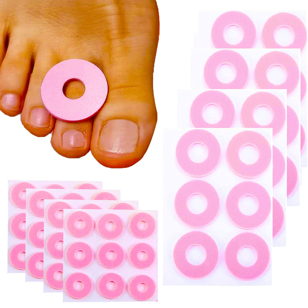 [Australia] - Pink Corn Cushion Callus Pads 60 Counts Variety Pack Foam Corn Protectos Pads for Foot, Waterproof Sticker Toe Callus and Feet Sore, Cushions for Pain Relief Toes Pink 1# 