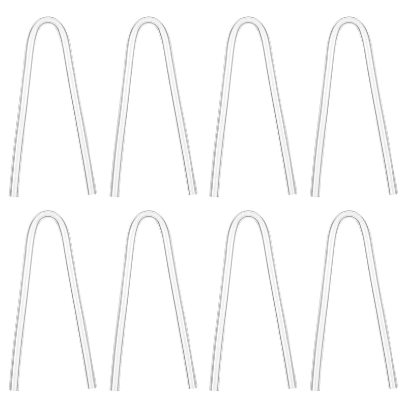 [Australia] - ULTECHNOVO 8pcs Replaceable BTE Hearing Aid Earmold Slim Tube Replacement Tubing Aids Earmold Coil Tube 5.7X2.5cm for DIY Eardrum Machine 