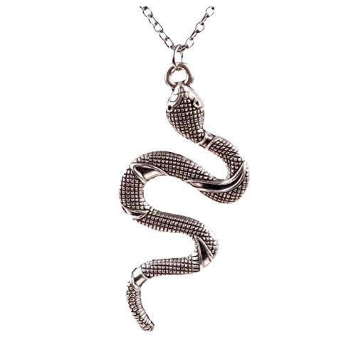 [Australia] - Snake Necklace, Serpent Jewellery for Her or Him, in an Organza Gift Bag 