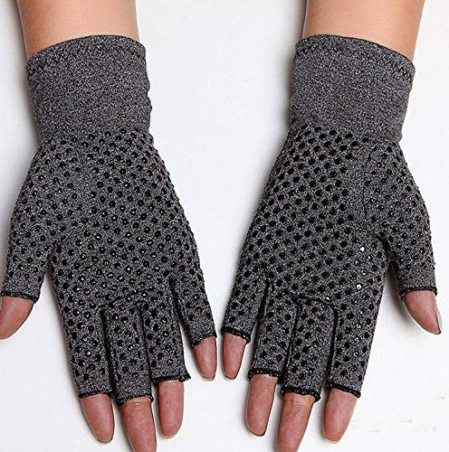 [Australia] - All Gadget Gloves Hand Support Arthritis Fingerless Compression Pain Relief with Grip Small GlovesAntiArth 