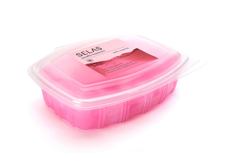 [Australia] - Rose hip paraffin 1.300 ml (980 g) Selas for therapeutic and aesthetic treatment of hands and feet. 