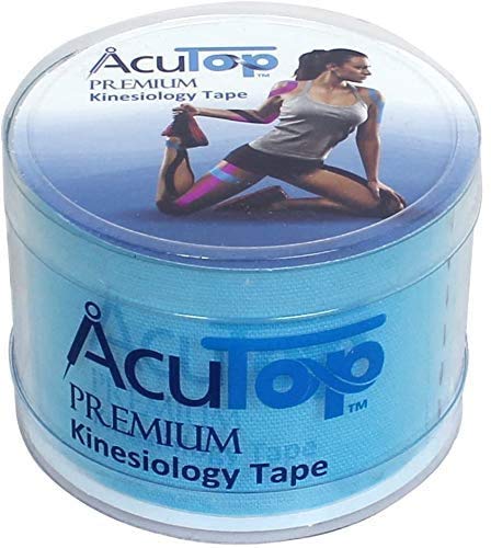 [Australia] - Physical Therapy Muscle Tape Elastic Muscle Support Tape for Exercise, Sports & Injury Premium Quality Tape 5m Roll (Blue) Blue 