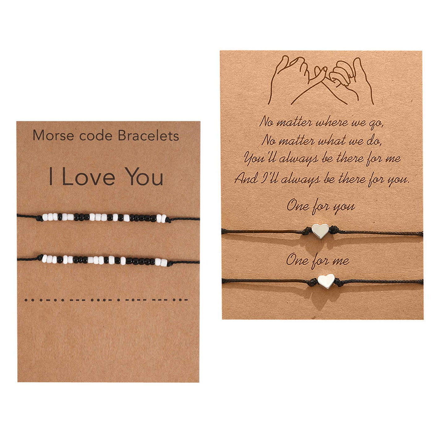 Couple Magnetic Bracelets Set of 2, Natural Stone Beads Bracelet, Magnetic Love  Bracelet, Gift for Couples/Boyfriend/Girlfriend - GetNameNecklace