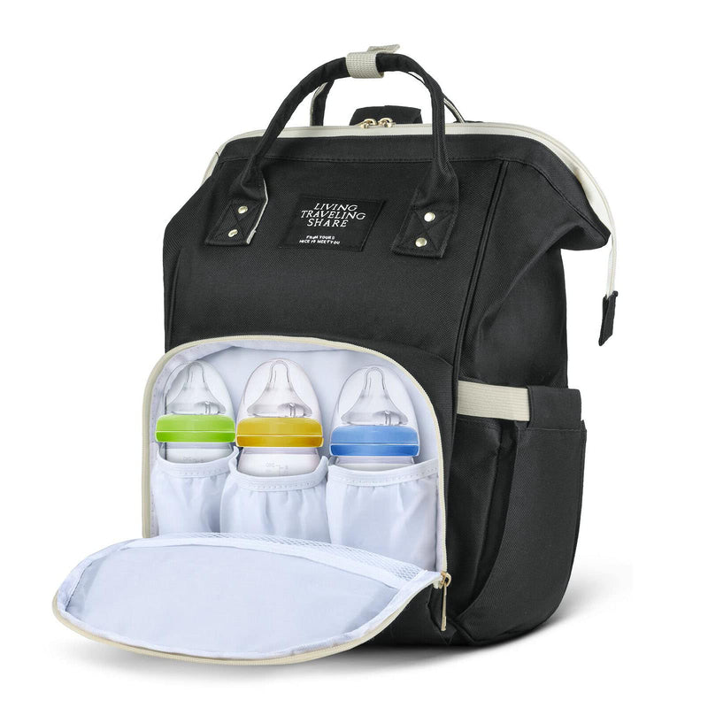 [Australia] - Vicloon Baby Changing Bag Backpack Multi-Function Nappy Changing Back Pack Waterproof Diaper Bag Maternity Bags Mum Dad Backpack 