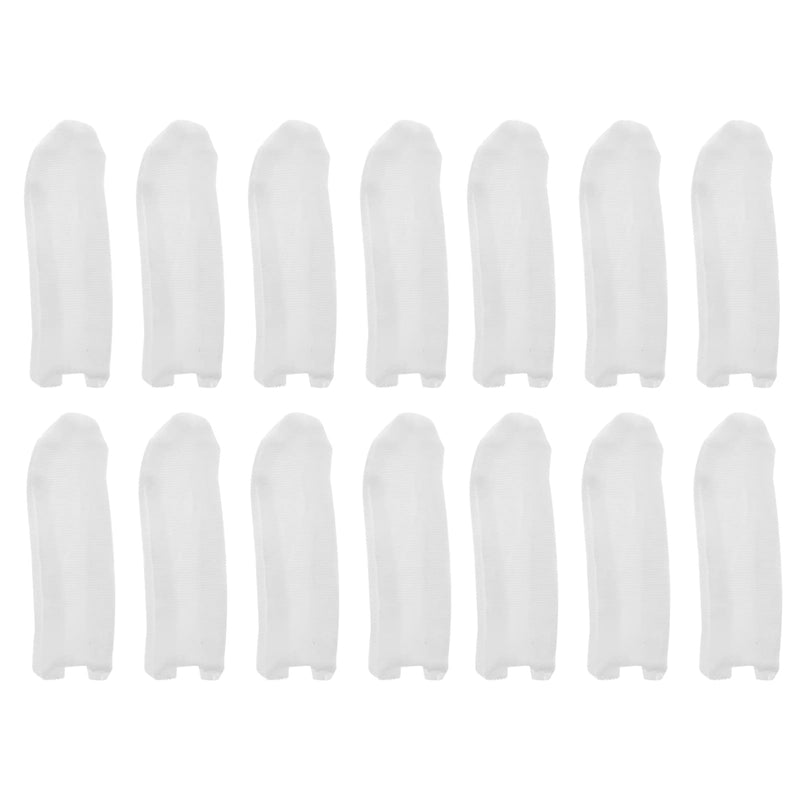 [Australia] - Uonlytech 150pcs Cotton Finger Sleeves Cots Protect Fingertips Hand Skin Cracking Moisture Disposable Finger Cover for Adults White 