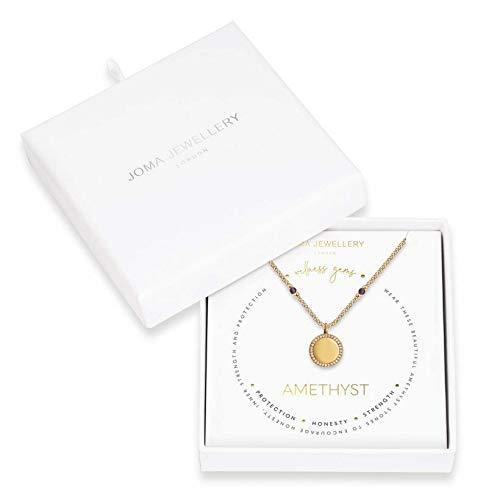 [Australia] - Joma Jewellery Wellness Gems | Amethyst Necklace 