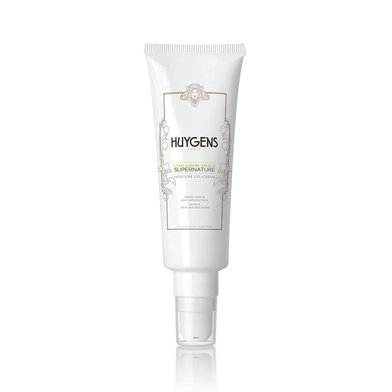 [Australia] - Supernature Moisture Gel-Cream HUYGENS - Healthy Glow & Anti-blemishes - Moisturizes & Matifies the Skin - Sensitive Skin - With Salicylic Acid - Natural & Organic - Vegan - Made In France - 50 ml 