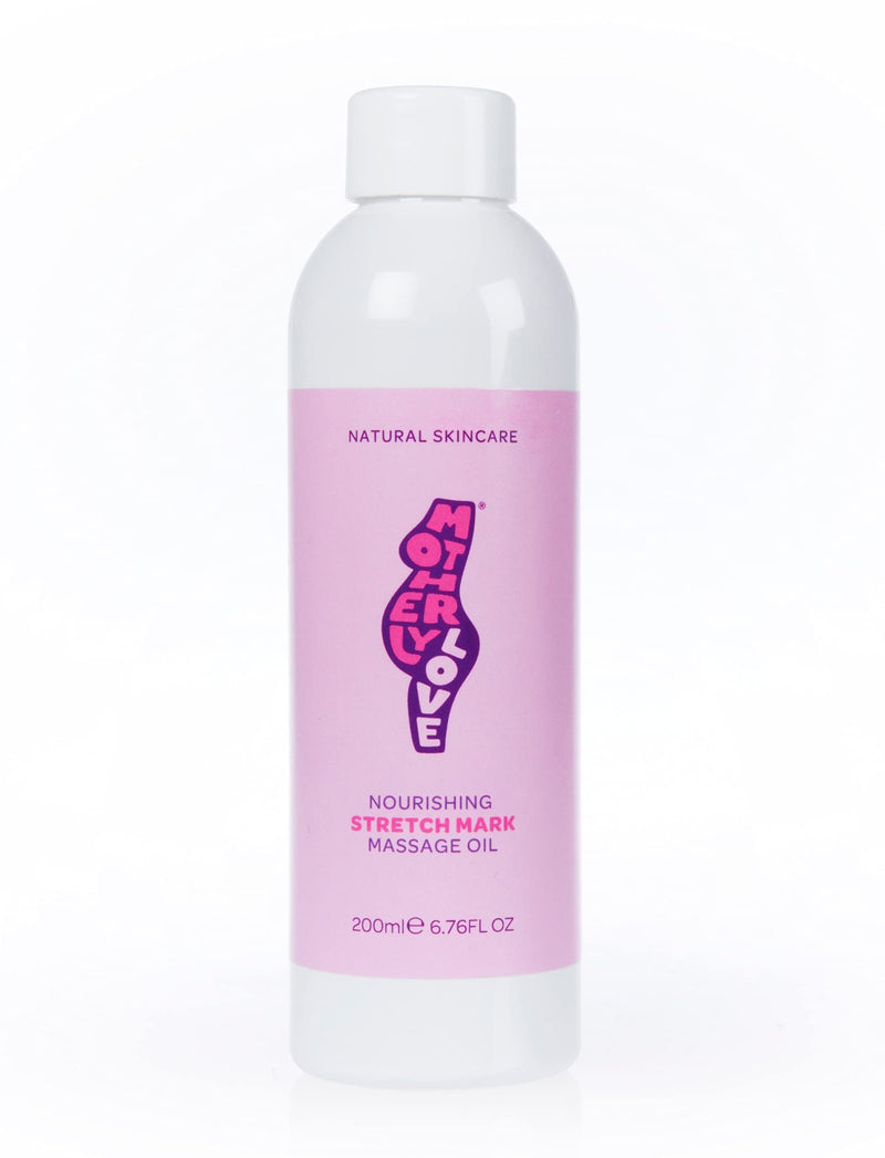 [Australia] - Motherlylove TUMS & BREASTS Stretch Marks Oil | 100% Natural Vegan | Vitamin E, Citrus Lime | Moisturises, Hydrates & Nourishes Your Skin | Award Winning | Made in UK Created by an Expert Midwife 200ml 