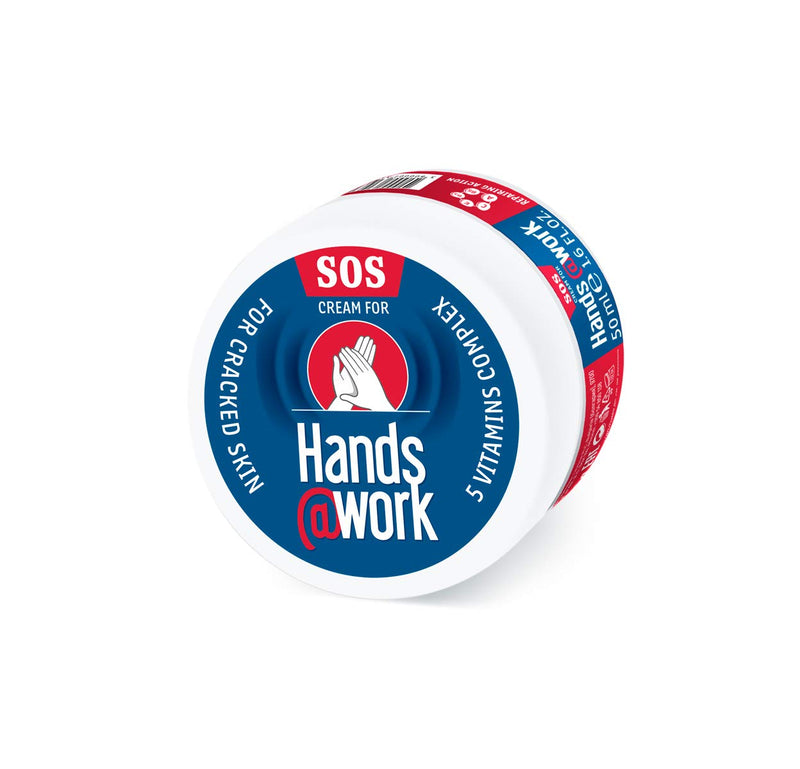 [Australia] - Hands@Work - SOS Hand Cream. A Special 5-vitamins Formula Effectively Restores The Cracked And Extremely Dry Skin Of The Hands At Work - 50 ml 