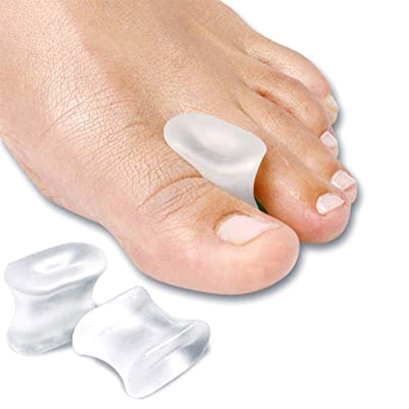 [Australia] - PediGel® - Medically Approved Polymer Gel Toe Spreader for Toe Alignment and Overlapping Toes, Pain Relief from Nail Issues and Bunions - 4 Units (Large Length 30mm Width 10mm Depth 30mm) Large Length 30mm Width 10mm Depth 30mm 