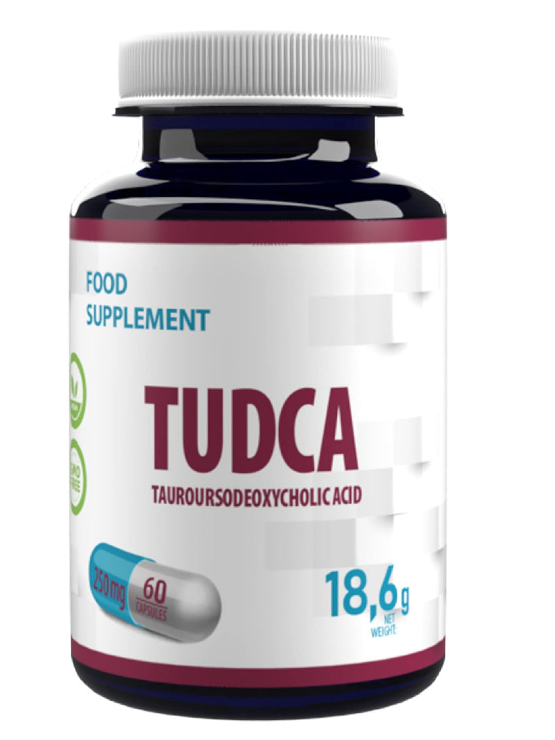 [Australia] - TUDCA Liver Support, Detox, Cleanse 60 Vegan caps 250mg High Strength Supplement, No Fillers or Bulkers, Gluten and GMO Free 